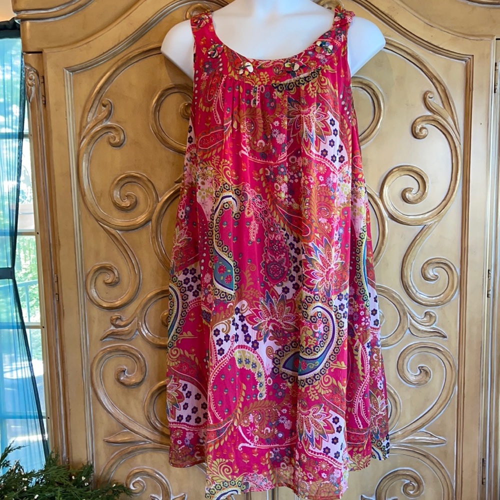 NWOT Tallissime floral mini dress
